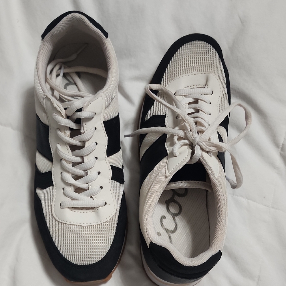 Ccocci Black and White Sneakers